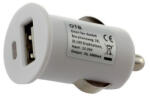 OTB Adaptor de incarcare auto USB 1A ON1598 Încărcătoare auto Culoare Alb (ON1598)