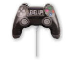 GoDan Balon folie Gamepad Level Up - mini 14 inch (28x20 cm), pentru umflare cu aer GD1861 Baloane folie (GD1861)