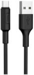 hoco. Soarer X25 cablu de date USB la Micro-USB H100153 Cabluri USB la Micro USB Lungime 1 Metru Culoare Negru (H100153)