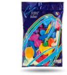 GoDan Set 50 baloane in forma de inima multicolor 25 cm GD642 Arcade si seturi de baloane (GD642)