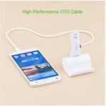 UGREEN Micro USB OTG Cable Adapter with Cradle 50cm UG243 Cabluri USB la Micro USB Culoare Alb (UG243)