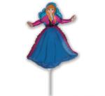 GoDan Balon folie, model Frozen Princess, Anna, 35 cm GD185 Baloane folie (GD185)