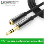 UGREEN Premium 3.5mm Audio Jack cablu extensie UGREEN UG023 Cabluri audio Lungime 3 Metri Culoare Negru (UG023)