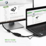 UGREEN Convertor HDMI la VGA cu 3.5mm Audio și Micro USB UG102 Adaptoare HDMI Culoare Negru (UG102)