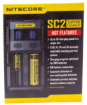 NITECORE Supercharger SC2 EU pentru Li-ion, NiMH, Ni-Cd BS062 Incarcatoare baterii (BS062) Incarcator baterii