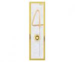 GoDan Lumanare scanteietoare pentru diferite evenimente auriu 17 cm GD206-4 Lumanari petrecere Tip Cifra 4 (GD206-4)