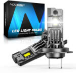 NOVSIGHT Lămpi Autoturismului & Motocicletei H7 LED 6500K Alb rece 12-24V 100W 2buc A500-N99-H7 (A500-N99-H7)