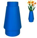 3D Forge Váza Lego Icons Botanical virágokhoz és füvekhez, kék Brick (BRICK_BLUE)