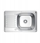 Kernau Melanstar Szatinált Beépíthető Mosogatótálca, 66×42cm (KSS M 4566 1B1D Satin)