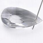  Könnycseppek Kézzel Készített Diy Kézműves Karkötők Átlátszó Cseppek 14x28MM 8DB (#51 kol.A-0)