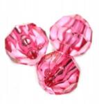  Kristályok Kerek Rózsaszín 8MM 40DB