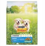 Friskies 5 Junior Ígéret Kutyaeledel kölyökkutyáknak csirkével