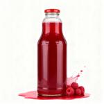  12 db 1000 ml-es üvegpalack csavaros kupakkal Gyümölcslé palack szirup tej (1000/12)