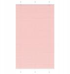 VidaXL pliszírozott roló rózsaszín 115x200 cm Szövet szélessége 114, 4 cm (4015469)