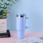  Cană mare tip tumbler - 1200 ml - Albastru deschis (nagy_meretu_thumbler_babakek)