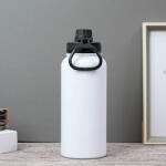  Termos din oțel inoxidabil cu capac etanș pentru băuturi reci și calde - 950 ml - Alb (DL-0189)