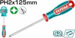 TOTAL Surubelnita Phillips TOTAL - PH2 - 6.0MM - 125MM -INDUSTRIAL (TSDPH2125) Surubelnita