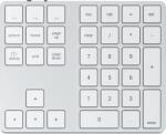 Satechi Vezeték nélküli numerikus funkció billentyűzet, Bluetooth, ezüst (ST-XLABKS) (ST-XLABKS)