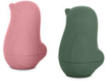Petite&Mars Szilikon fürdőjáték Love birds Rose Green 6hó+