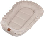 NiKiD's Infantilo NiKiDs Elegant Velvet fodros babafészek - bézs