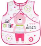 Canpol PVC előke Puppets rózsaszín