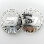 HARAHU Монета Dash - Сребърна KP13415