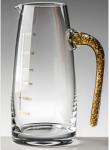 HARAHU Кристална кана с мерителна чашка - Златен / 300ml KP35432