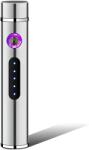 HARAHU Електрически запалвач с usb зареждане ro-25705 - Сребрист kp25705