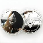 HARAHU Монета Ethereum - Сребърна KP13408