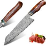 HARAHU Дамаски кухненски нож harahu te-26688 - Кафяв kp26688