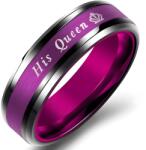 HARAHU Пръстен My Queen - Черен / Лилав / 67mm KP32112