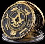 HARAHU Колекционерска Монета - Freemasonry KP5734