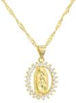 HARAHU Колие Медальон Дева Мария - Златна kp21662