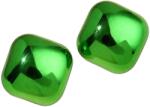 HARAHU Обици AD-33357 - Square / Зелена KP33357