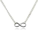 HARAHU Колие Infinite Chain - Сребърно KP1683
