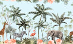 Eosette Fototapet Watercolor Jungle - eosette - 455,00 RON