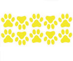 Eosette Sticker de Podea - Cale Acces - Urme Labute - 15x15 cm - set 10 buc