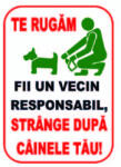 Eosette Sticker Indicator Strange dupa Cainele tau - format A4