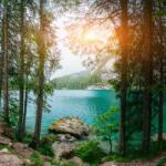 Eosette Fototapet Lac Turcoaz - eosette - 455,00 RON