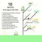 Eosette Sticker decorativ scoli, 10 motive citit - 125x125 cm