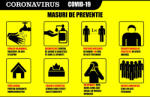 Eosette Stickere Masuri Preventie Coronavirus - 60x40 cm