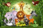Eosette Fototapet - Animale in Jungla - eosette - 240,00 RON