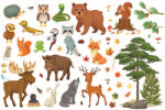 Eosette Sticker pentru Copii - Animalele Padurii