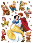 AG Sticker Alba-ca-Zapada, Fat-Frumos si cei 7 pitici - 65x85cm- DK880