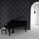 Eosette Fototapet Royal Black - eosette - 455,00 RON