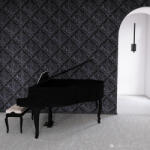 Eosette Fototapet Royal Black - eosette - 960,00 RON