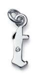 Oliver Weber Pandantiv din argint cu cristale Swarovski Oliver Weber Fondly "T