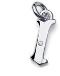 Oliver Weber Pandantiv din argint cu cristale Swarovski Oliver Weber Fondly "L
