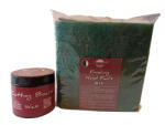 woodworker Kit intretinere mobilier lemn masiv, Prep’N Shine-Cutting Board Wax & Hand Pad’s Mix, alb, negru, verde, 200 ml, (CtW-Hp-Mx-200)