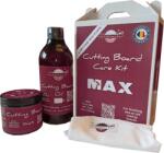 woodworker Set intretinere lemnarie, Cutting Board Care Kit - Max, woodworker, food safe, Cutting Board Oil 500 ml, Cutting Board Wax 200 ml, laveta (CTB-KIT-MAX 500/200)